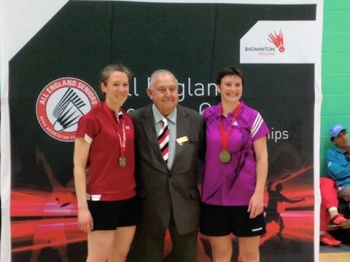 Zodee wins over 35s All England womens doubles title